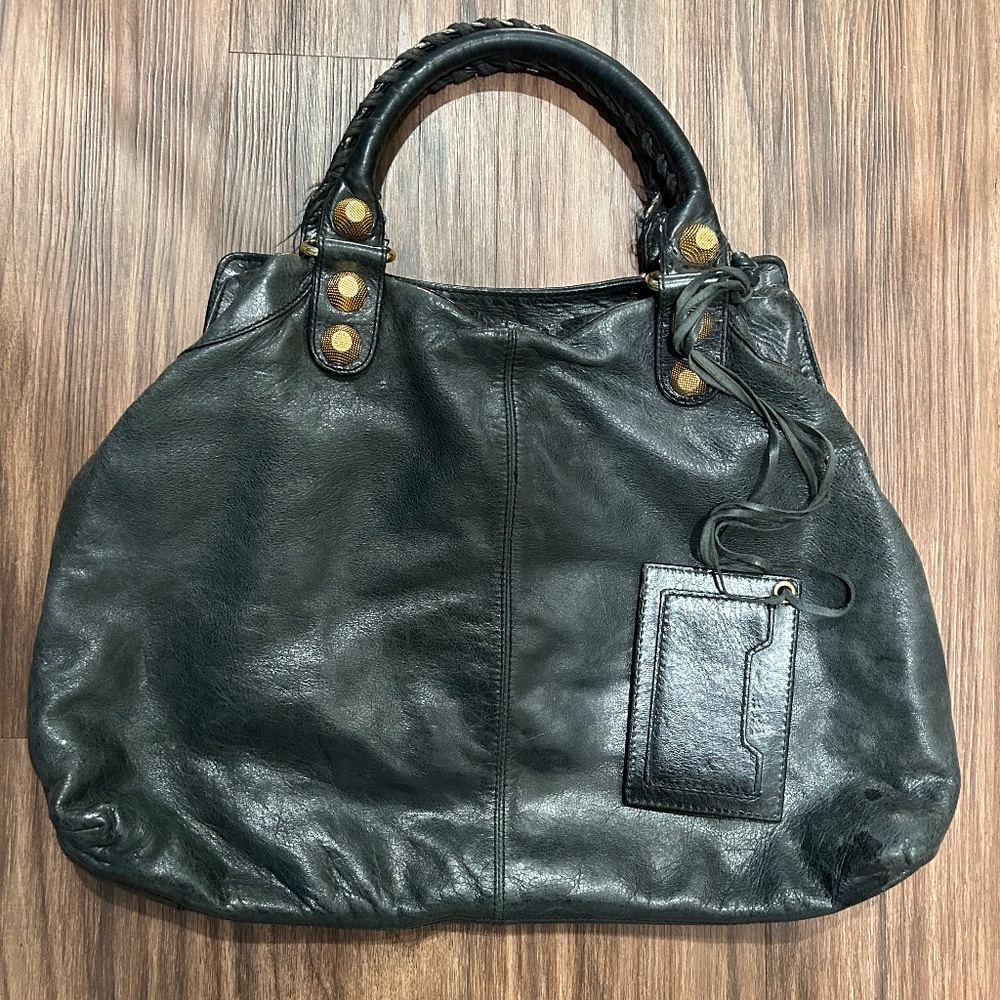 Balenciaga Motocross Giant 21 Black City Bag - Picture 5 of 8